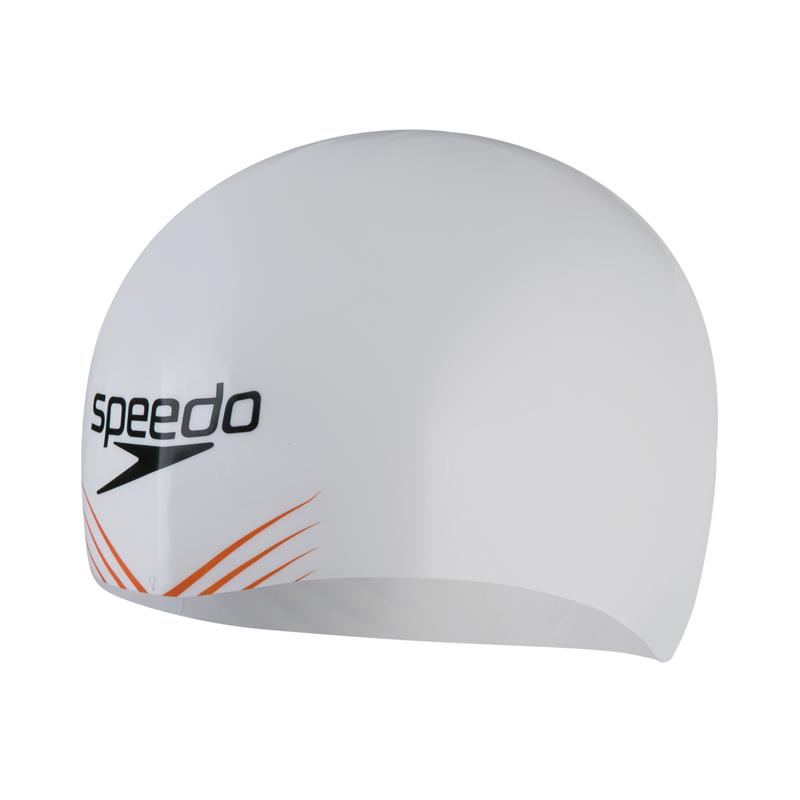 Plavalna kapa FASTSKIN WHITE/ORAN