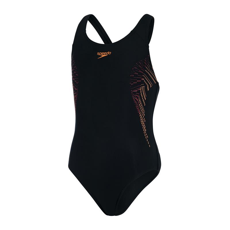 Dječje kupaće gaće MSBK BLACK/ORANGE