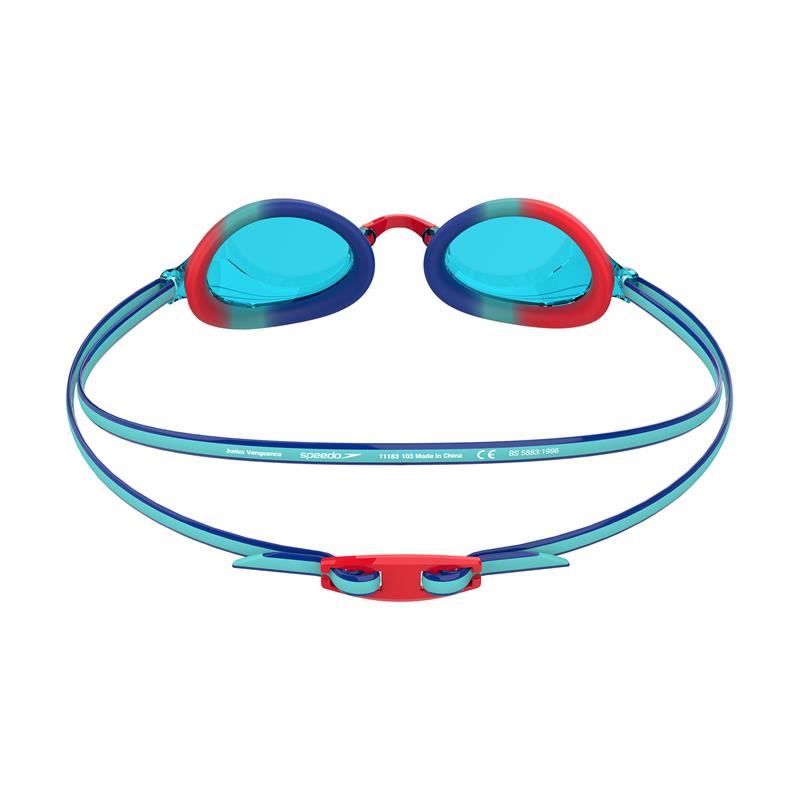 Otroška plavalna očala VENGEANCE BLUE/RED