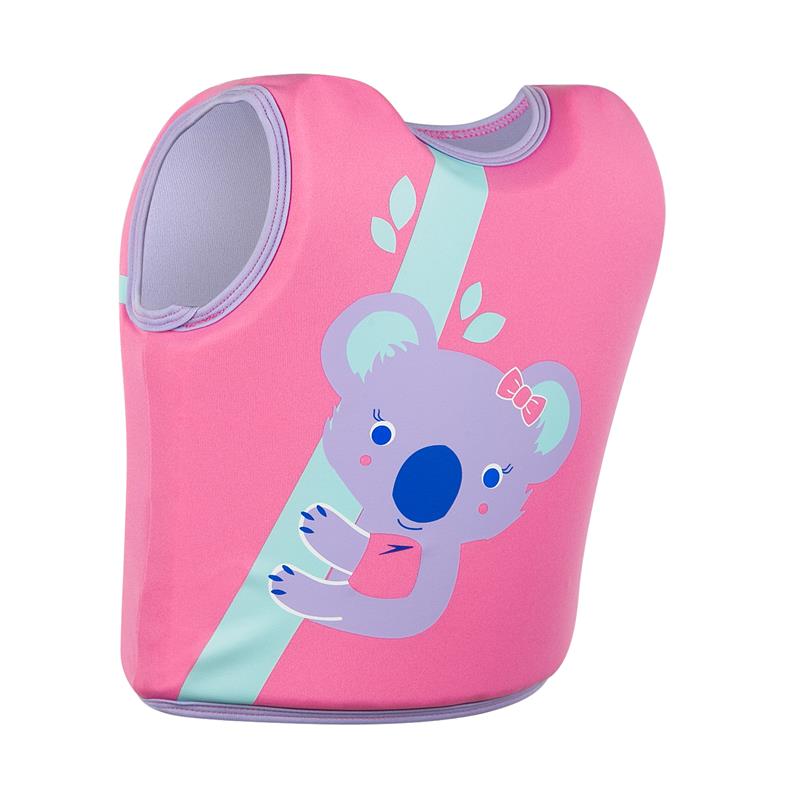 Otroška plavalni jopič KOALA PRINTED PINK/PURPLE