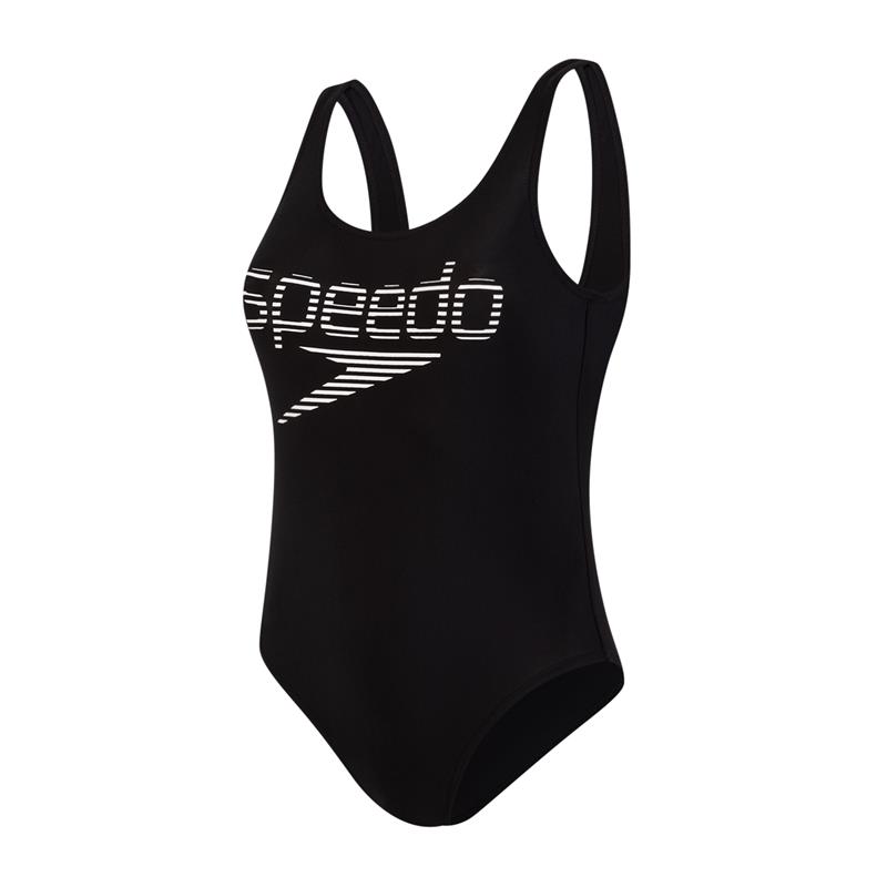 Ženske kopalke LOGO DEEP U-BK HI LEG 1PC