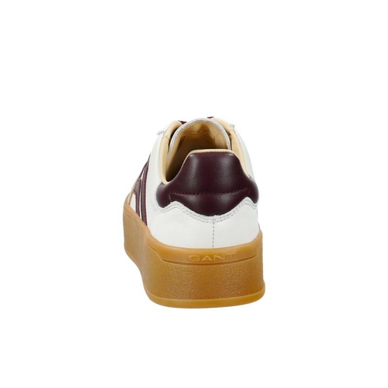 Ženski čevlji Cuzmani off white/plum red
