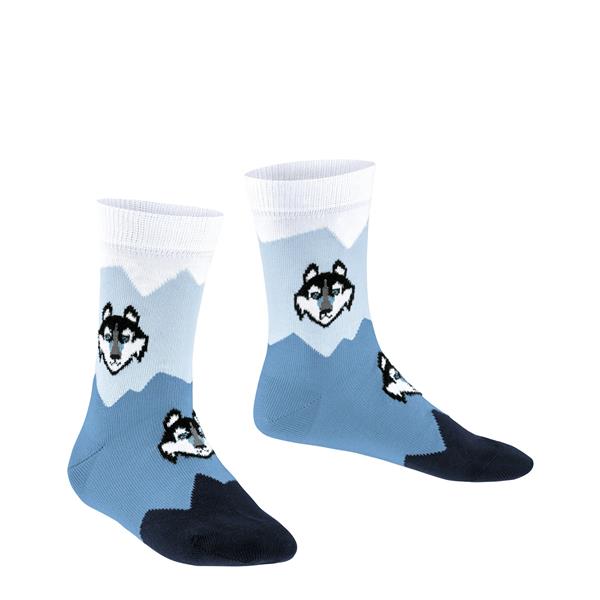 Otroške nogavice FALKE Husky SO powder blue