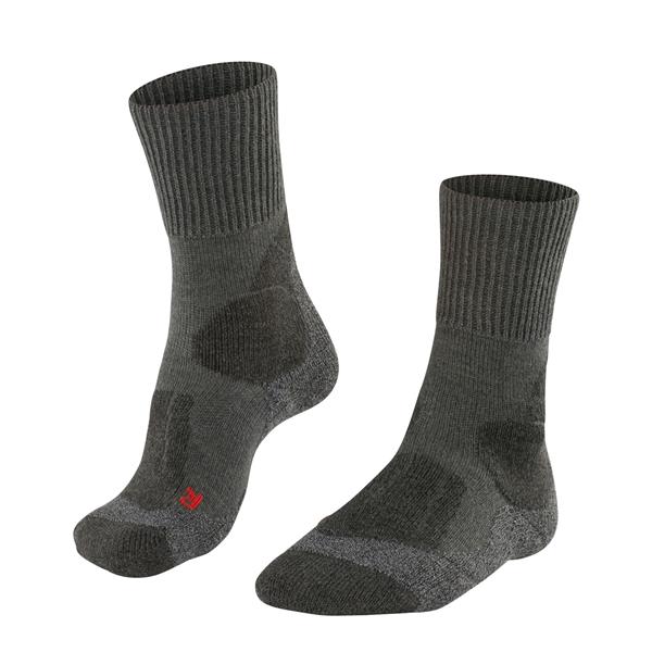 Nogavice FALKE TK1 asphalt mel.