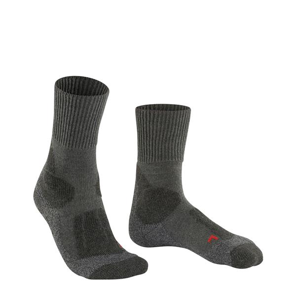 Nogavice FALKE TK1 asphalt mel.
