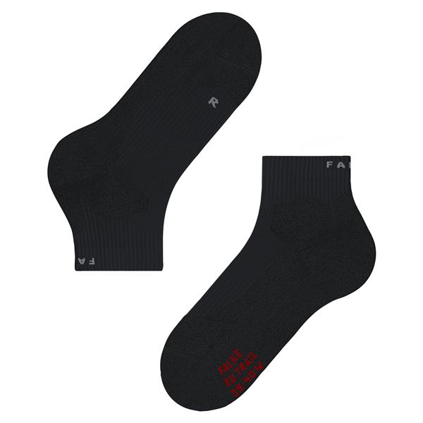 Nogavice FALKE RU Trail black-mix
