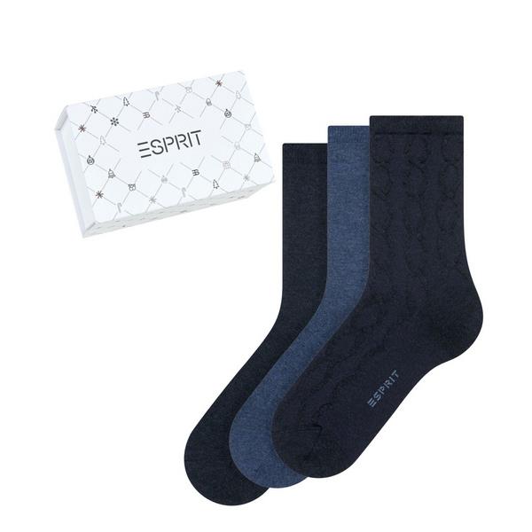 Ženske nogavice Esprit Christmas 3-Pack Women SO sort