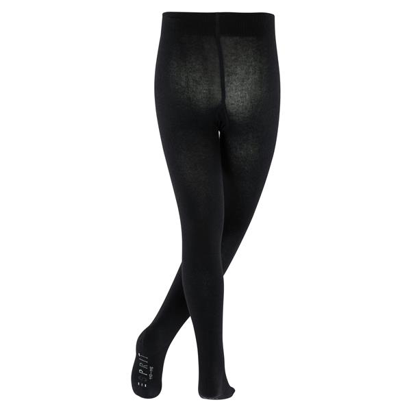 Otroške hlačne nogavice Esprit Foot Logo Kids TI black
