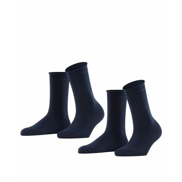 Ženske nogavice Esprit Basic Pure 2-Pack Women SO marine