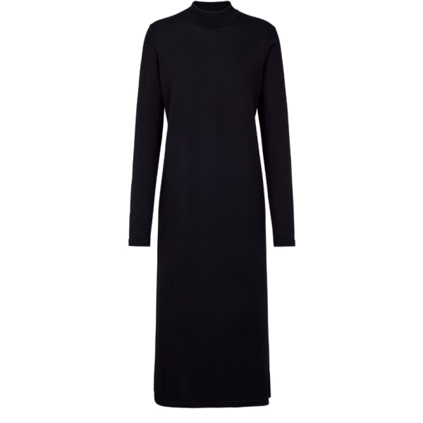 Ženska obleka FAV Merino X-Fine Dress w black