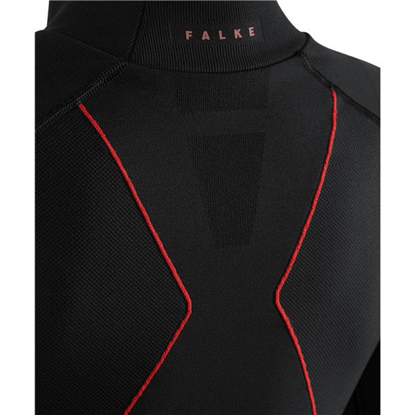 Ženska majica FALKE MW Longsleeved Shirt Turtleneck w black-