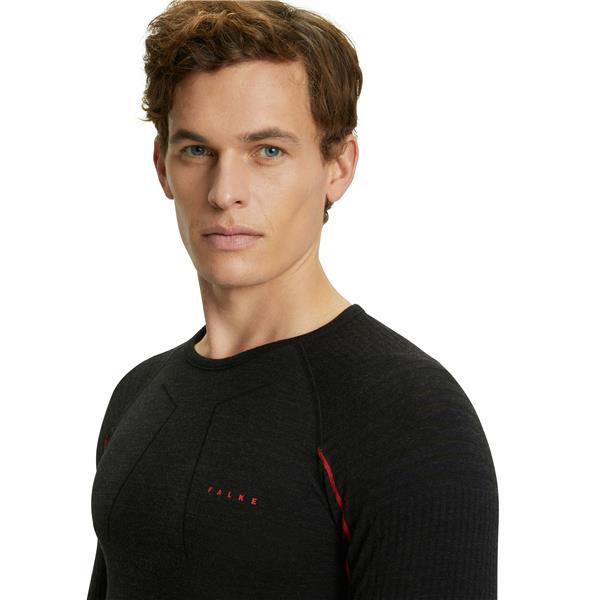 Moška majica FALKE WT LS Shirt Regular m black