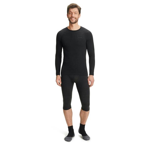 Moške pajkice FALKE WT 3/4 Tights Regular m black