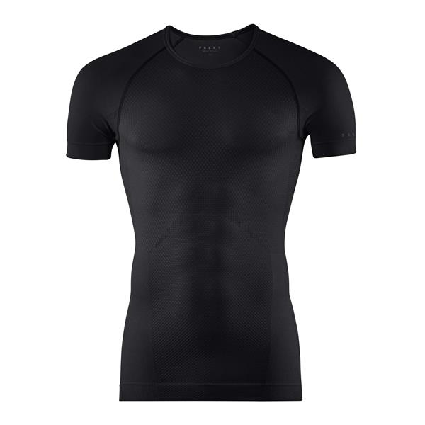 Moška majica FALKE C Shortsl. m black