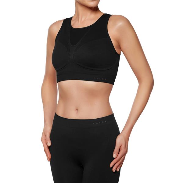 Ženski top - nederček FALKE Bra Top CUP A/B black