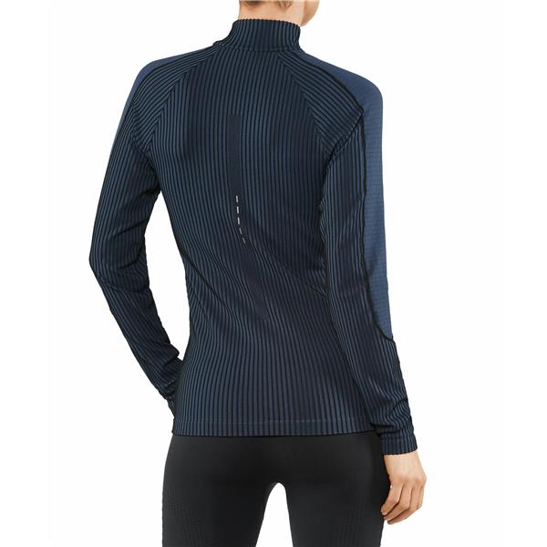 Ženski zgornji del FALKE Full Zip LS w navy