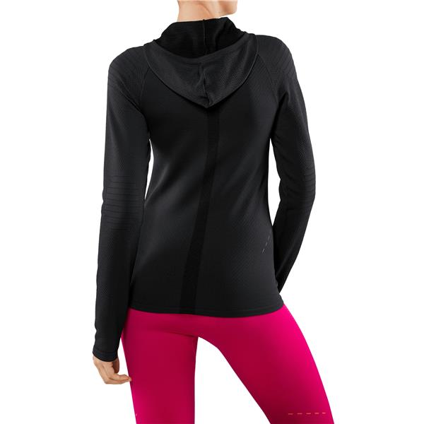 Ženski zgornji del FALKE Warm Up W Jacket black