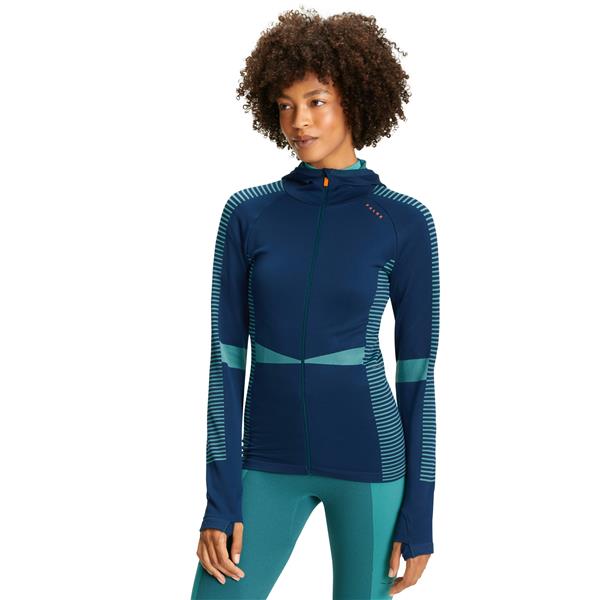 Ženski zgornji del FALKE Women Jacket lagoon