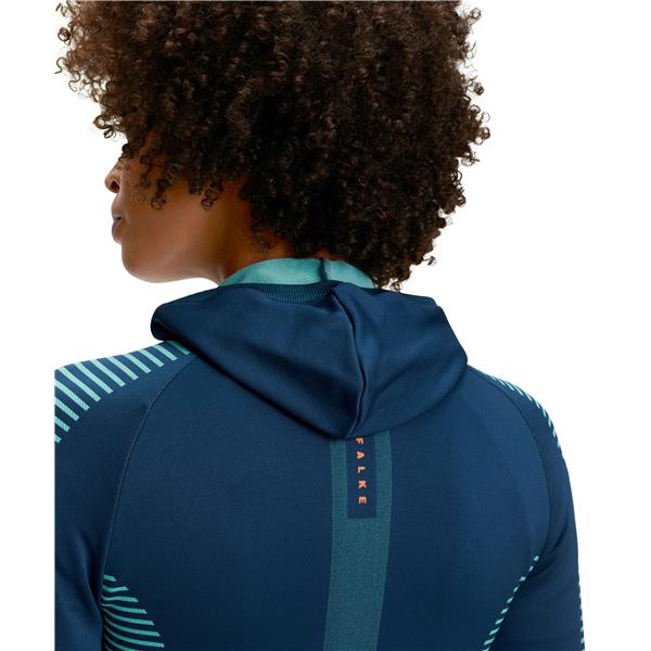 Ženski zgornji del FALKE Women Jacket lagoon