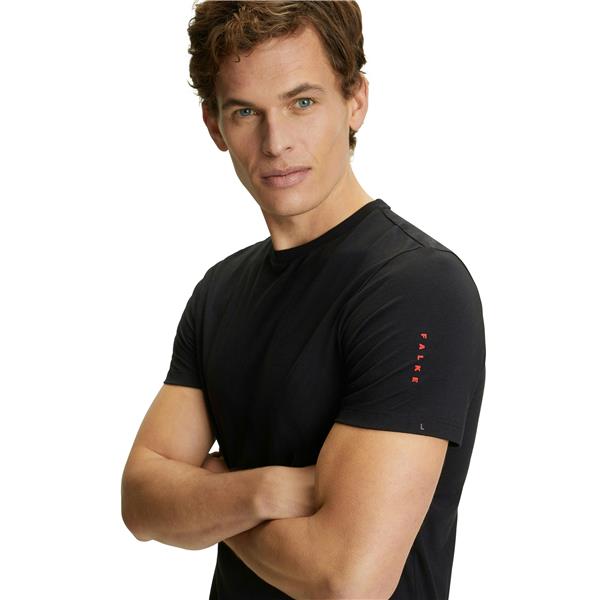 Moška majica FALKE Running M T-Shirt black