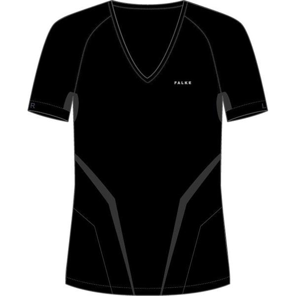 Ženska majica FALKE W SS Shirt Comfort w black