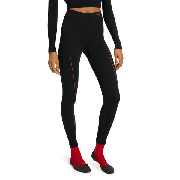 Ženske pajkice FALKE W Long Tights w black-fuego