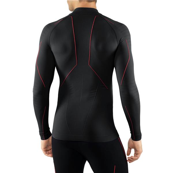 Moška majica W Zip Shirt Tight m black-fuego