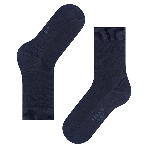Nogavice FALKE Family SO dark navy