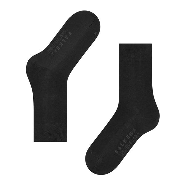 Nogavice FALKE Sensitive London SO black