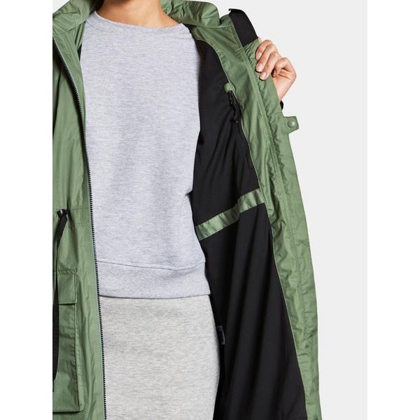 Ženska jakna MINEA WNS PARKA Sage Green