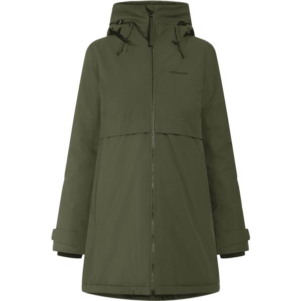 Ženska jakna HELLE WNS PARKA 5 Deep Green