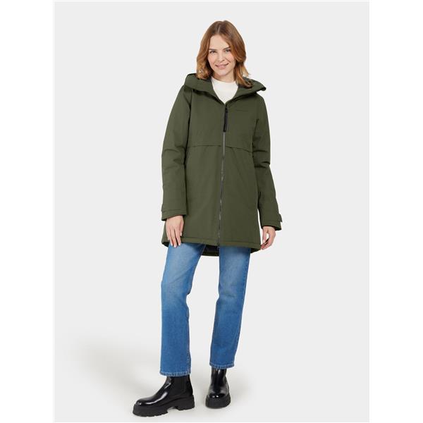Ženska jakna HELLE WNS PARKA 5 Deep Green