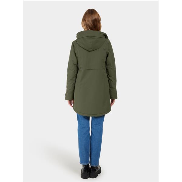 Ženska jakna  HELLE WNS PARKA 5 Deep Green