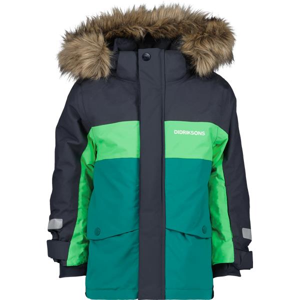 Otroška jakna BJÄRVEN KIDS PARKA 2 Petrol Green