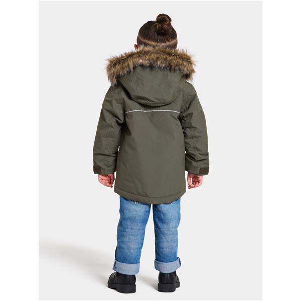 Otroška jakna KURE KIDS PARKA 6 Deep Green