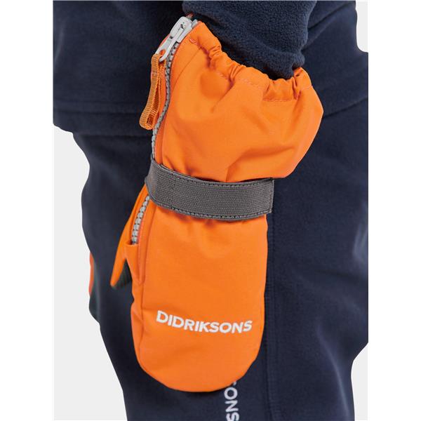 Dječje rukavice BIGGLES ZIP MITTEN 7 Orange Jam