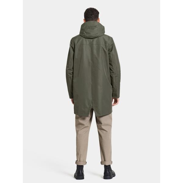 Moška jakna ANDREAS USX PARKA Deep Green