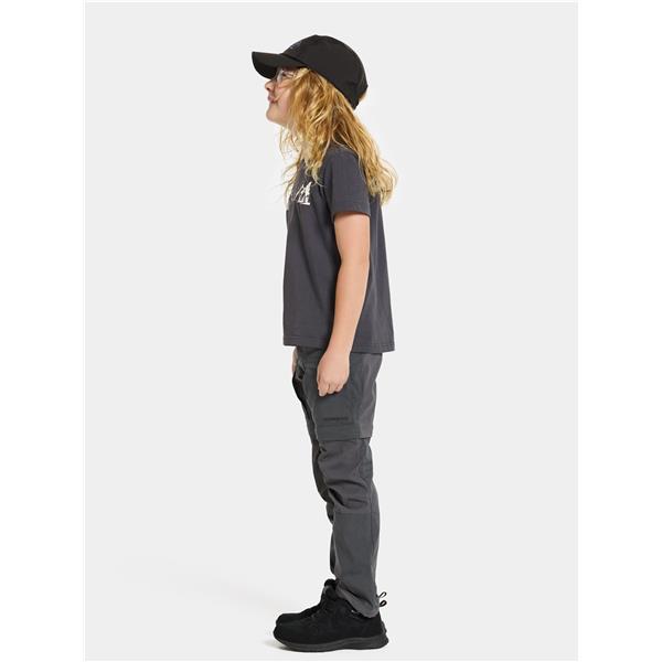 Otroška majica MYNTA KDS T EXP 2 Coal black