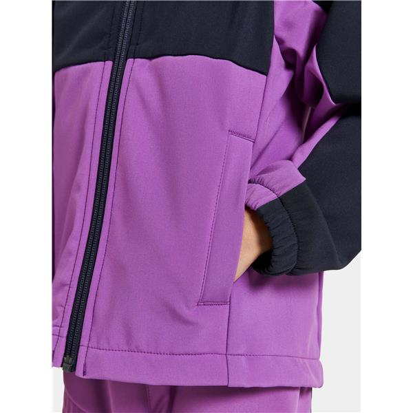 Otroška jakna TROEL KDS JACKET 4 Tulip Purp