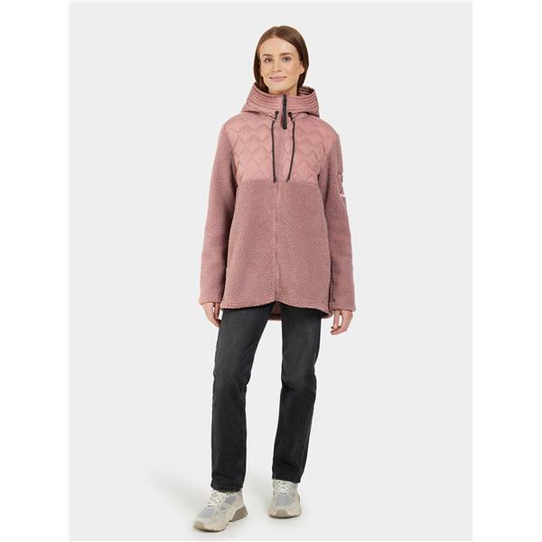 Ženska jopa BIBI WNS FULLZIP Faded Wine