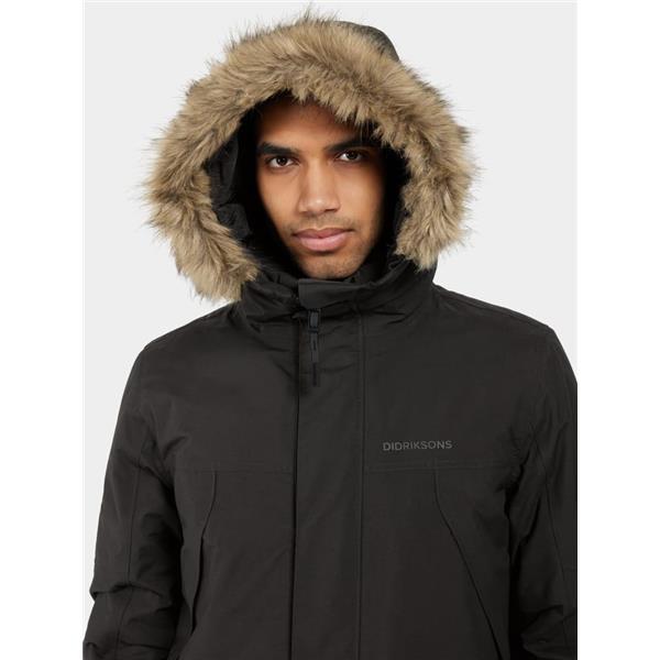 Moška jakna  RICK USX PARKA Black