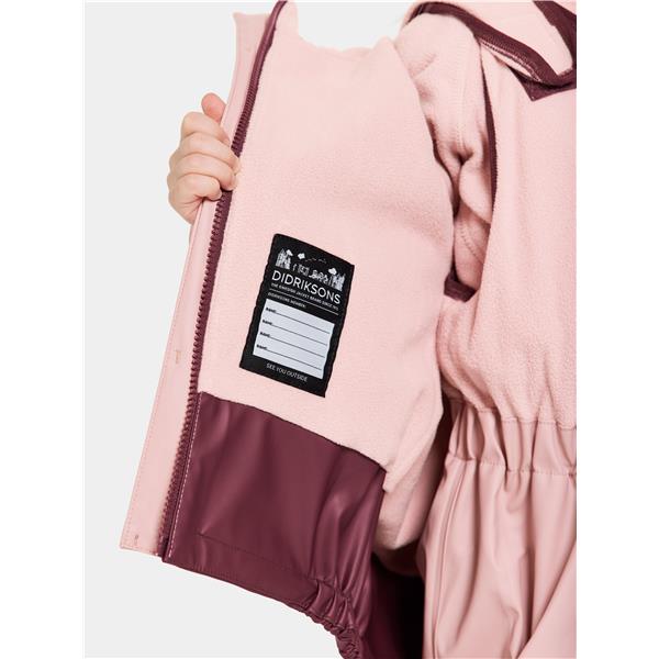 Dežni komplet BOARDMAN KIDS SET 11 Dusty pink