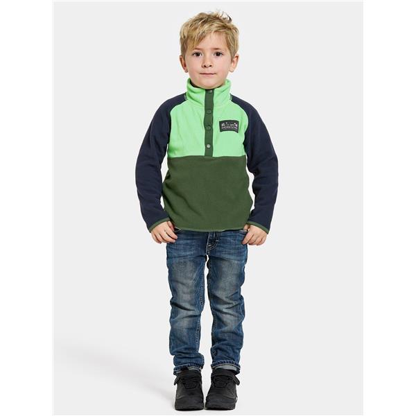 Otroški pulover MONTE KIDS HALF BU 4 Pine Green