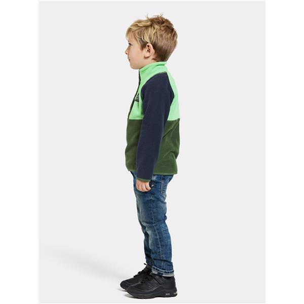Otroški pulover MONTE KIDS HALF BU 4 Pine Green