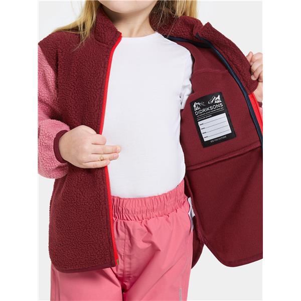 Otroška jopa ANTEN KIDS FULLZIP Red