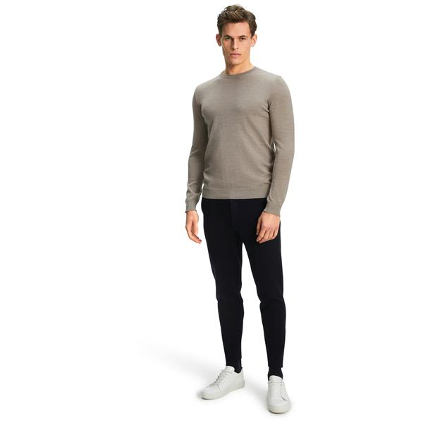Moški pulover FAV Merino X-Fine Crew Neck m capino mel