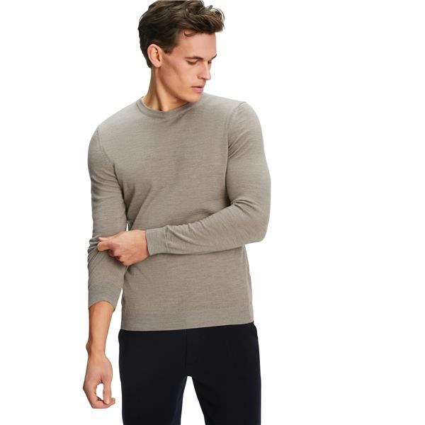Moški pulover FAV Merino X-Fine Crew Neck m capino mel