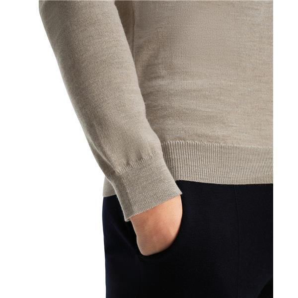 Moški pulover FAV Merino X-Fine Crew Neck m capino mel