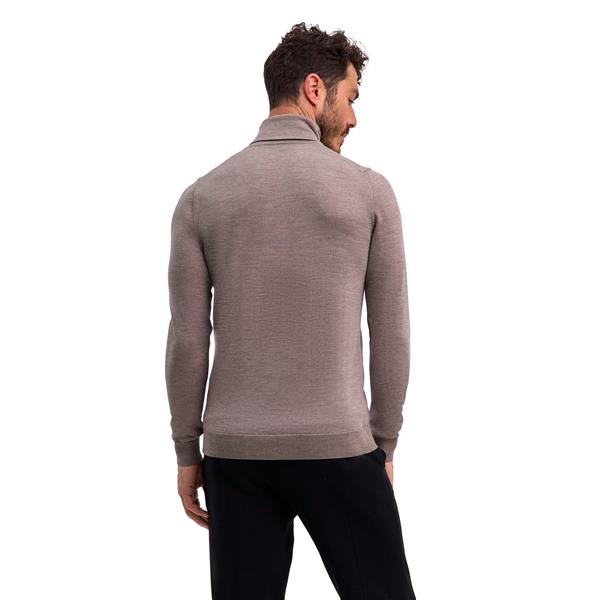 Moški pulover FAV Merino X-Fine Roll Neck m capino mel
