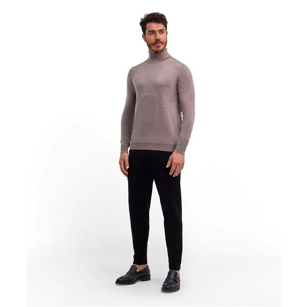 Moški pulover FAV Merino X-Fine Roll Neck m capino mel